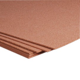 Cork Sheet - 4' x 8' x 1/4" - Manton Cork Standard Grade Facing Material - 100% Natural