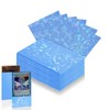 100 Count Sky Blue Card Sleeves for Trading Cards, Perfect
