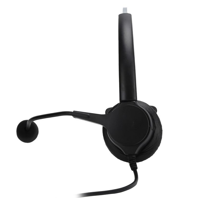 USB Headset with Microphone Noise Reduction Audio Control for Business