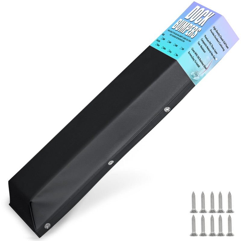 WTMORE Boat Dock Bumpers, 48" Dock Bumpers Dock Edge, Dock