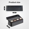 KANDUJIMU Coin Holder for Car, Coin Change Organizer Compatible with