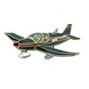 Piper Airplane PA28 180 1 inch Hat pin Ram2906 F6D16W