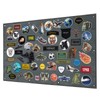Yzpacc Velcro Patch Velcro Tactical Patch Display Board, Hook &