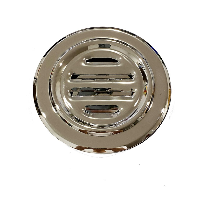 CRL Chrome Plated Brass 5-5/16" No-Draft Speak-Thru - 549