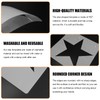 Large Star Stencil Set, 8 PCS Reusable Plastic Templates in