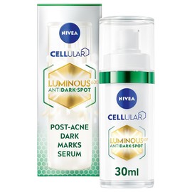NIVEA Luminous 630 Post-Acne Dark Marks Serum (30ml), Facial Serum Visibly Reduces Post-Acne Dark Marks, Face Serum for Smooth, Refined, Glowing Skin
