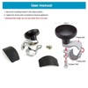 Vehicle Steering Wheel Spinner Knob - Classic Premium Quality Steering