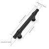 ROMATEE 10 Pack 3 Inch(76mm) Kitchen Cabinet Pulls Matte Black