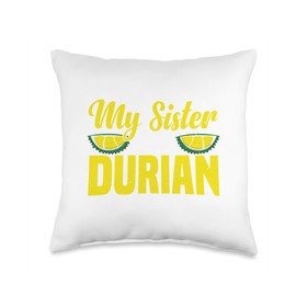 Durian Chips Dried Durian Lover Powder Mix Durian Throw Pillow