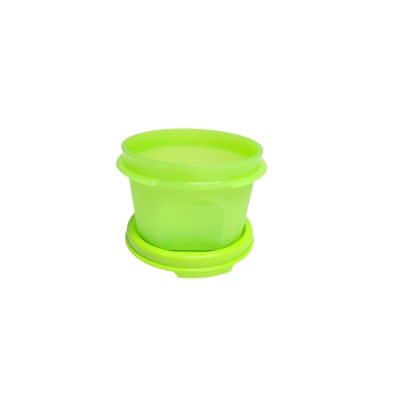 Tupperware Eidgenosse Rund Kompaktbehälter Vorrat Modular Kühlschrank System (grün 200ml)