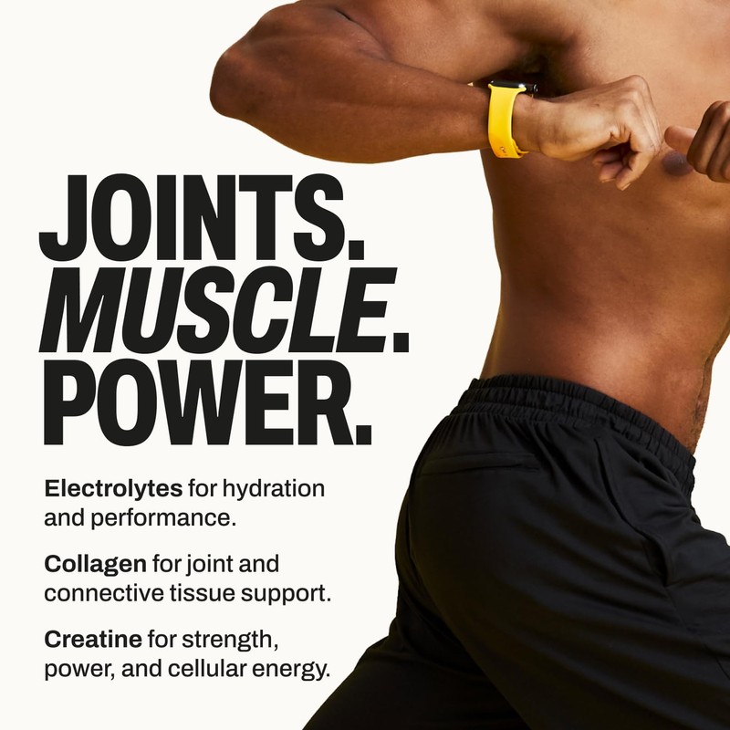 Harlo 3-in-1 Electrolytes Powder with Creatine & Collagen – Hydration,