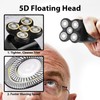 Carreuty 3Pcs 5 Head Shaver Replacement Blades for Freebird Head
