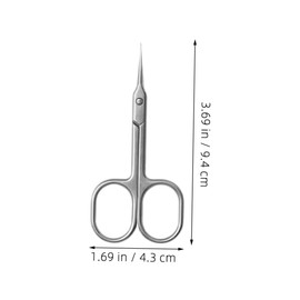 Ipetboom Stainless Steel Cuticle Scissor Ergonomic Nail Care Tool for Dead Skin Removal High Precision Trimming for Manicure and Pedicure Durable and Comfortable Grip