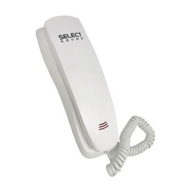 Select Sound | Teléfono Alámbrico Compacto para Montar en Pared con Cancelación De Ruido