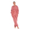 Keanu KL759-R-20-22 - Ladies Snuggle Fleece Onesie with Novelty Hood