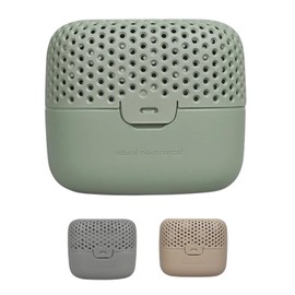 AbsoDry Duo Family - Dehumidifier for Apartment without Electricity - For Best Air Quality - Room Dehumidifier for Basement, Bathroom, Bedroom - Against Mould - Dehumidifier - Forest Green
