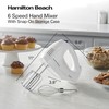 Hamilton Beach 6-Speed Electric Hand Mixer with Whisk, Traditional Beaters,