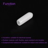 sourcing map 50 Pack 4mm ID White Screw Thread Protectors