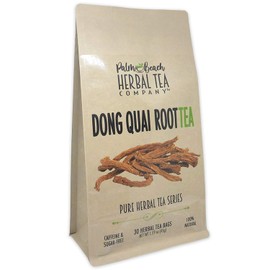 Dong Quai Root Tea - Pure Herbal Tea Series by Palm Beach Herbal Tea Company (30 Tea Bags) 100% Natural