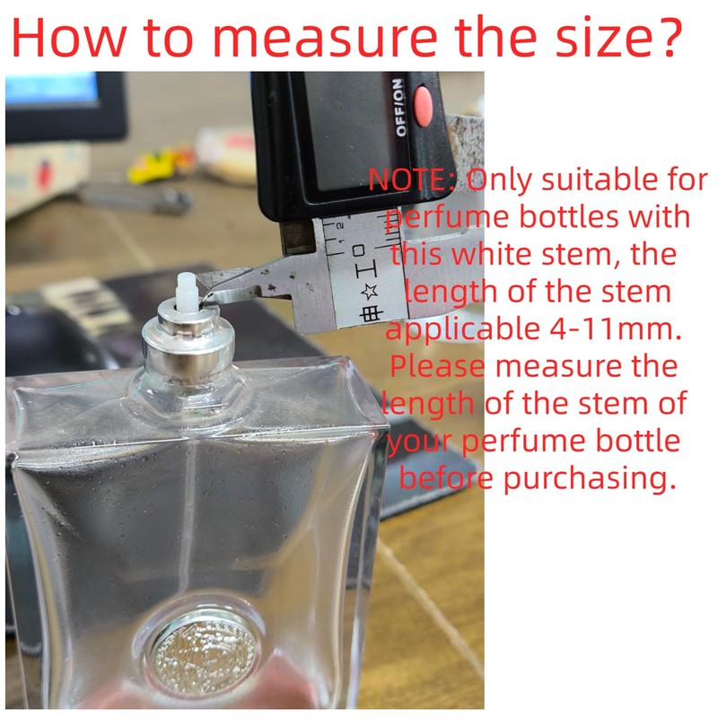 MUB 10ml Perfume Refill Pump Tools, Perfume Decanter Kit Dispenser