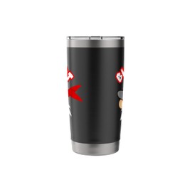 Bigfoot Sasquatch Yeti Bigfoot & Yeti For Kids & Adult Stainless Steel Insulated Tumbler