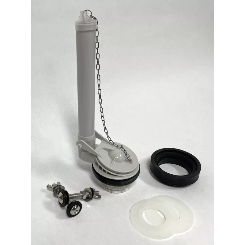 NUFLUSH Gerber Toilet #99-649, 2-inch Flush Valve w/2 Extra Replaceable