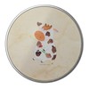 Mr. & Mrs. Panda Round Cow Tin - Gift Storage