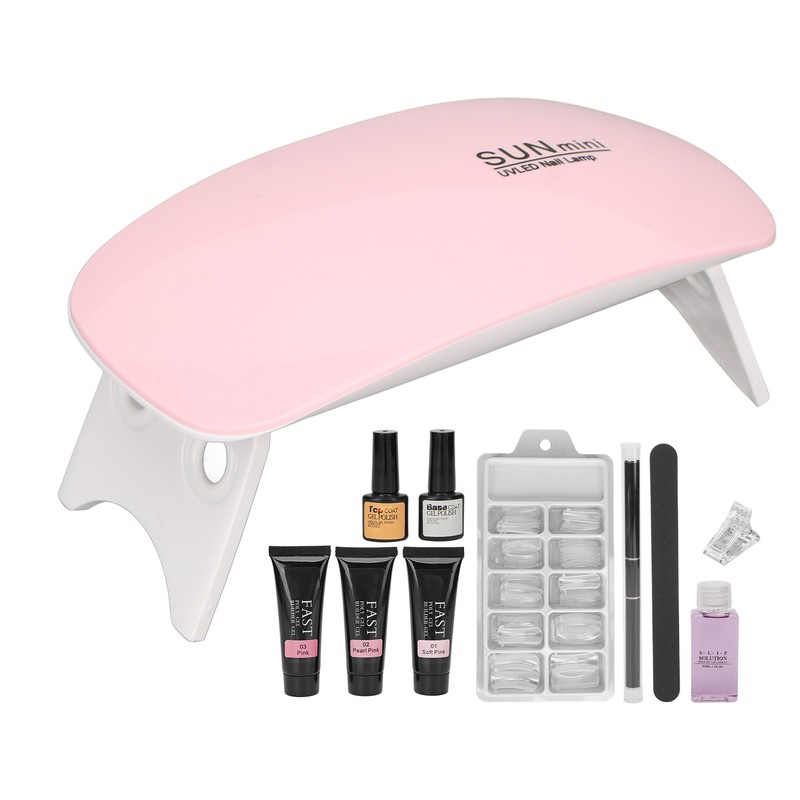 LED Nail Lamp Gel Set Professional DIY Fast Drying Nail