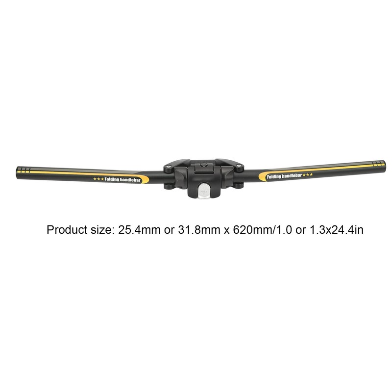 620mm Bike Handlebar Aluminium Alloy Handlebar Modified Bike Folding Bar