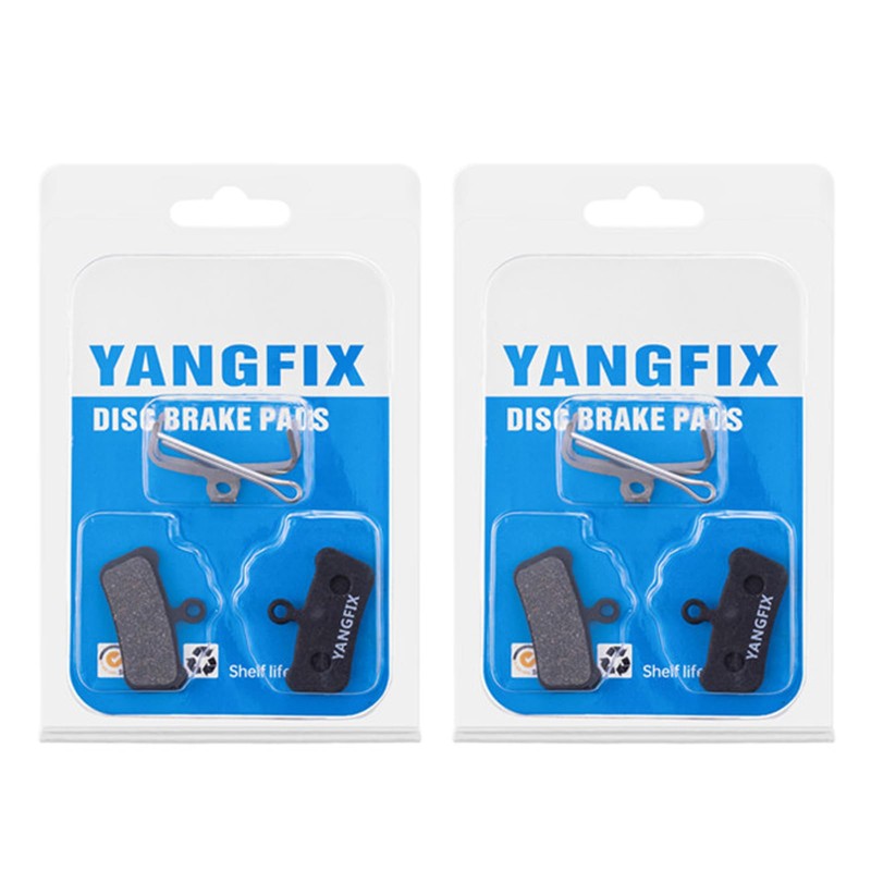 YANGFIX 2 Pairs Bicycle Disc Brake Pads for Avid XX/XO