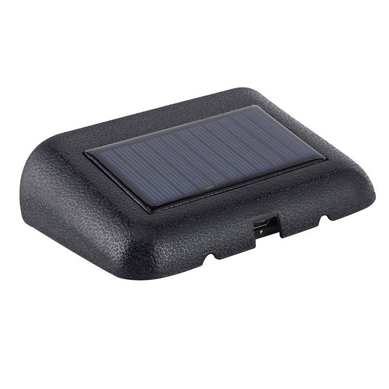 Car Digital Clock Auto Truck Solar Powered Time Date Temperature