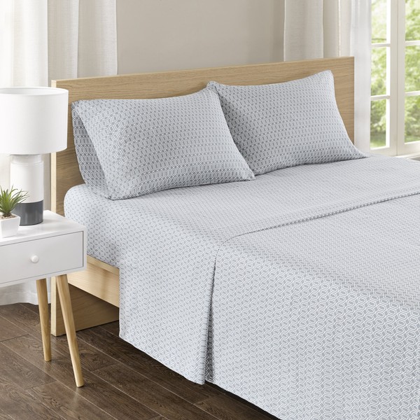 Comfort Spaces CS20-0579 100% Cotton Percale 4 Piece Set Ultra