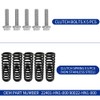400EX Stainless Steel Bolt Screw & Clutch Spring Kit Compatible
