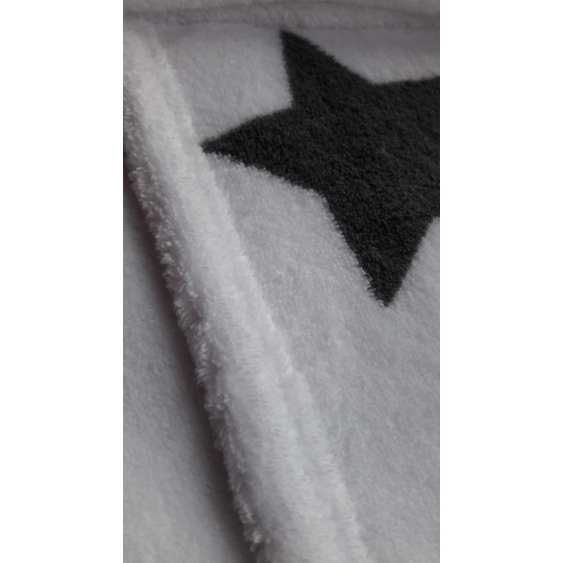 Fleece Blanket with Panda Motif 75 x 100 cm Microfibre