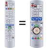 Recorder Remote Control EUR7658Y20 for Panasonic Panasonic Remote Control DIGA