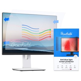 Ocushield 17” (16:10) Premium Anti Blue Light Screen Protector with Privacy Filter for Laptops and Computer Monitors - Anti-Glare - Easy Install - Anti-Fingerprint - Reduce Eye Fatigue(368 x 230 mm)