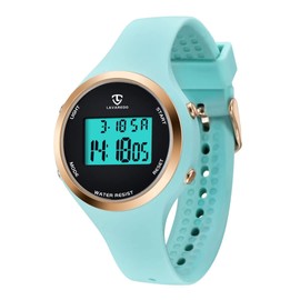 Kids Watch, Girls Watches Digital Sports Elegant Simple Cute Pink Wrist Watches with Alarm Outdoor LED Functional Watch for Kids Girls Boys