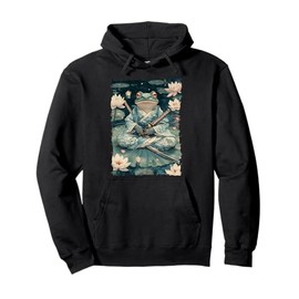 Frog Samurai Warrior Katana Ukiyoe Ronin Pullover Hoodie