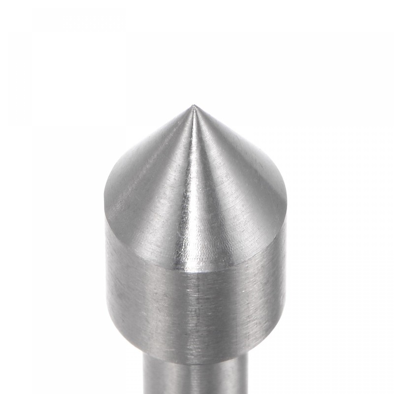 uxcell 6mm Shank, 45# Steel 10mm Dia Plum Dead Center