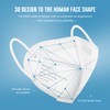 WWDOLL KN95 Face Mask 25 Pack, 5-Layers Breathable KN95 Masks,
