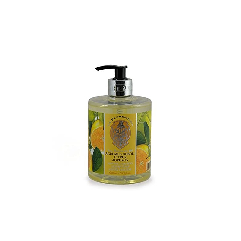 Bellosguardo Collection:"Agrumi di Boboli" - Hand Wash Liquid Soap, Citrus