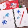 100 Pcs Glitter Snowflake Confetti Party Table Scatter Confetti Foam