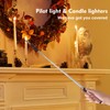 Navpeak Candle Arc Lighters Long Flexible Neck 70cm Telescopic Rechargeable