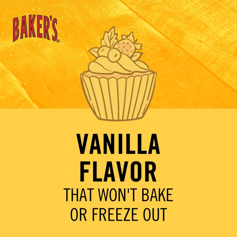 Baker's Imitation Vanilla Flavor, 8 fl oz (Pack of 24)