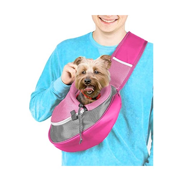 Pet Sling Carrier - Small Dog Puppy Cat Carrying Bag