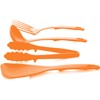 Nagao Tsubamesanjo Kitchen Tool Set of 4 Turner, Ladle, Tongs,
