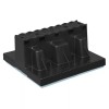 Ips Roof Top Blox Adjustable Pipe Support 8-7/8" L X 8-7/8" W X 4-1/2" H