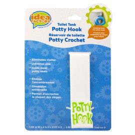IDEA FACTORY Mom Invented Potty Hook, White