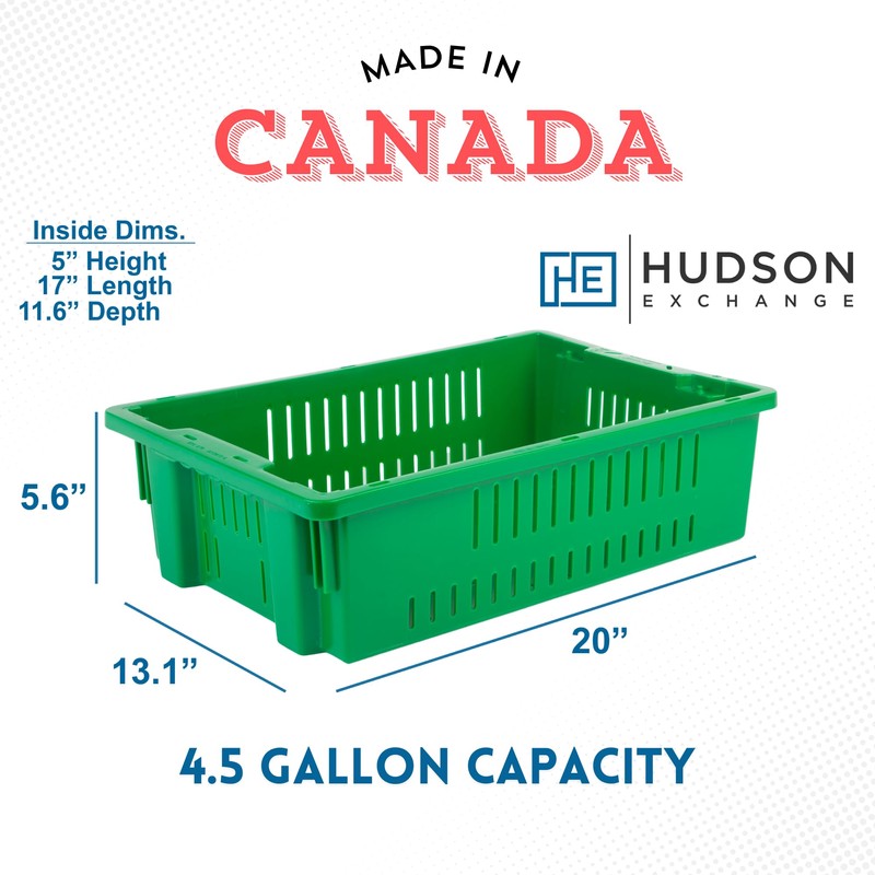 Hudson Exchange 20 x 13 x 5.6" (4 Pack, 4.5