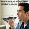 USB-C Smartphones Electric Lighter, Plug Play Windproof Igniter